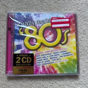 NEW Totally Awesome 80s- 2 CD Collection MINOR DAMAGE READ DESCRIPTION